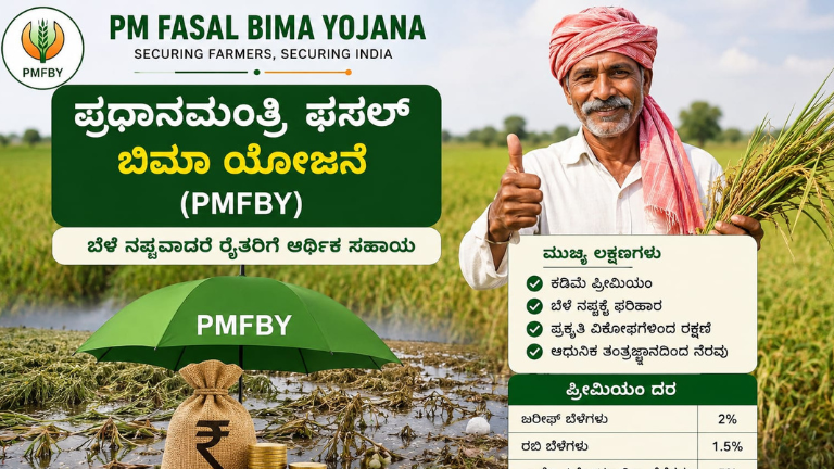 PM Fasal Bima Yojana 2026: ರೈತರಿಗೆ ಬೆಳೆ ನಷ್ಟವಾದರೆ ಆರ್ಥಿಕ ರಕ್ಷಣೆ, ಅರ್ಜಿ ಸಲ್ಲಿಸುವುದು ಹೇಗೆ?